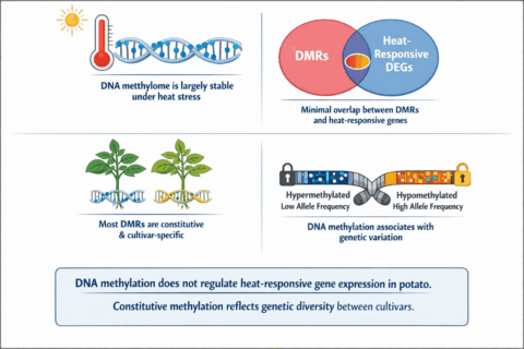 Zum Artikel "Der Genotyp, nicht Hitze, prägt die DNA-Methylierung in der Kartoffel"
